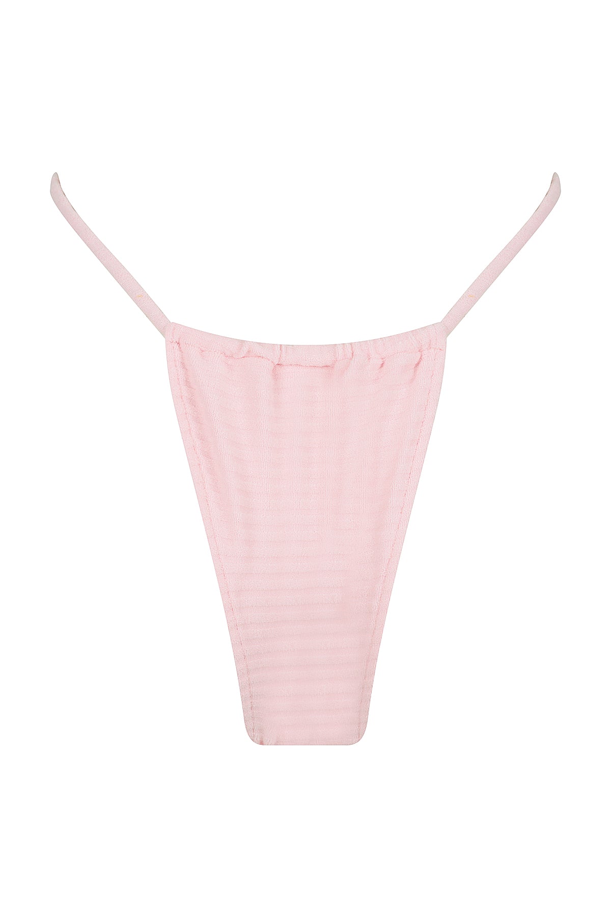 Lucerne Bottom - Sakura Pink Ribbed Terry