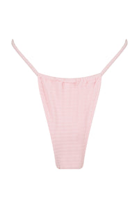 Lucerne Bottom - Sakura Pink Ribbed Terry