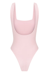 Aoraki One Piece - Sakura Pink Ribbed Terry