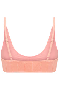 Katakolon Top - Peach Crinkle