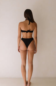 Venice Top - Caviar Mosaic Terry