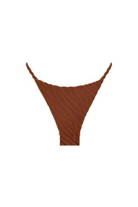 Lyon Bottom - Mocha Stripe Terry