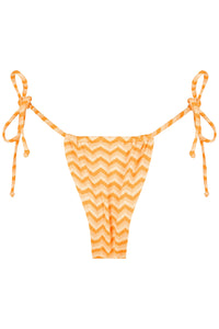 Genoa Bottom - Marigold Wave Knit