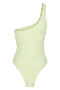 Titlis One Piece - Lily Green Ribbed Terry