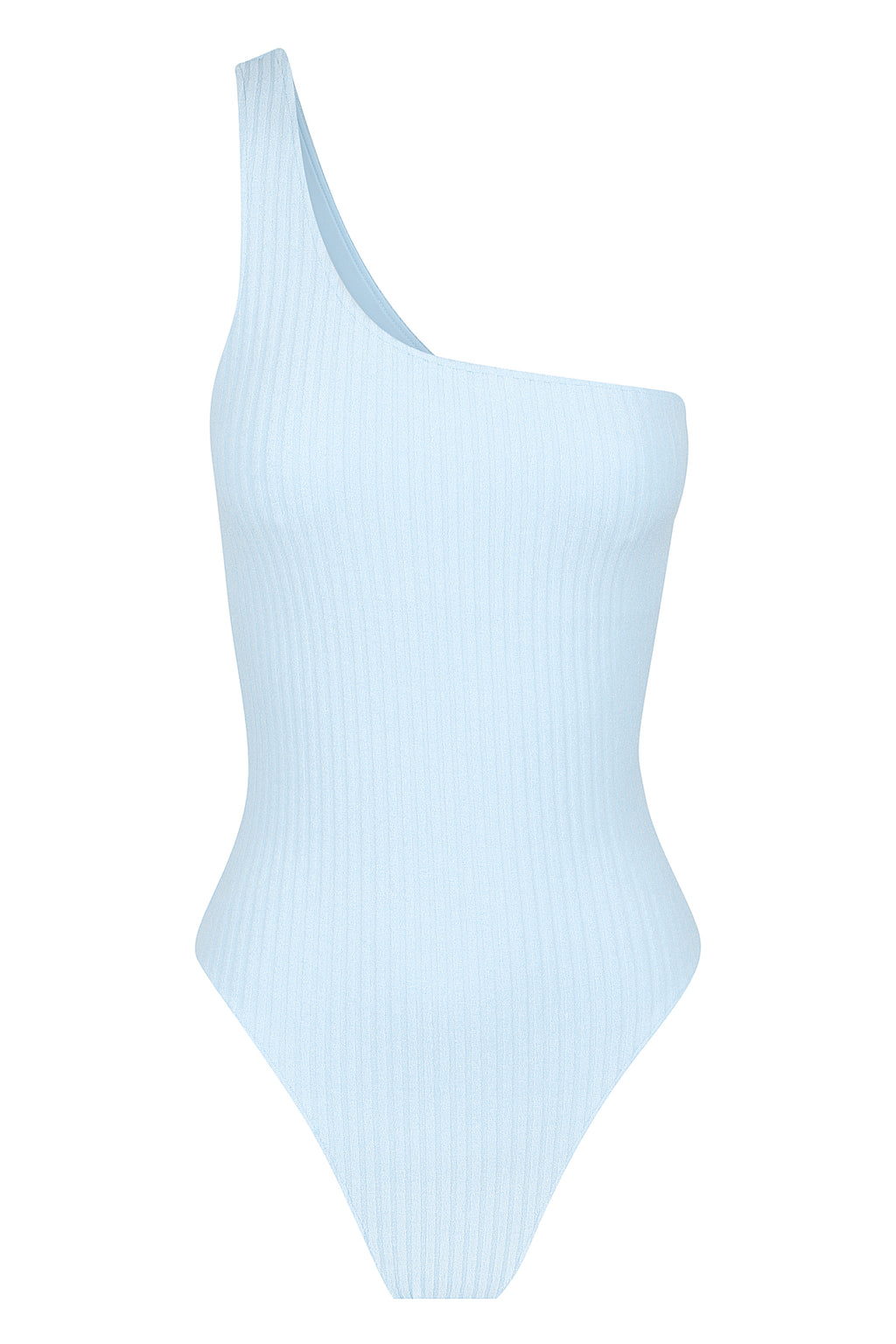 Titlis One Piece - Baby Blue Ribbed Terry | Floating Swim