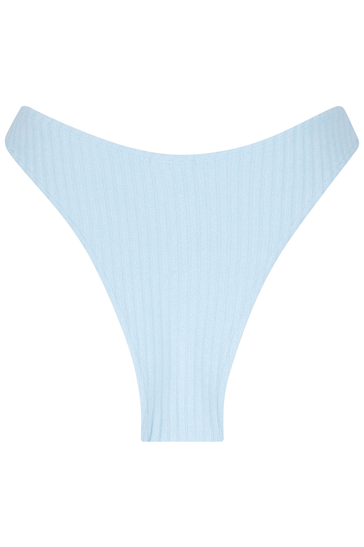 Pukaki Bottom - Baby Blue Ribbed Terry